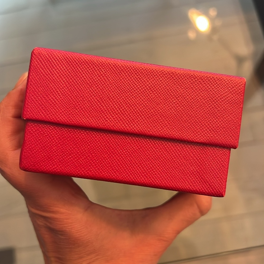 Cartier classic red box. Rectangular - Picture 3 of 7